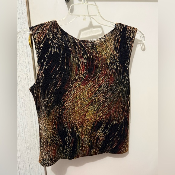 Coldwater Creek Multicolor Abstract Tank Top - Picture 2 of 3